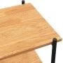 5-tier black and oak shelving unit 80x40x163 cm by vidaXL, Bookcases and shelves - Ref: Foro24-336348, Price: 120,72 €, Disco...