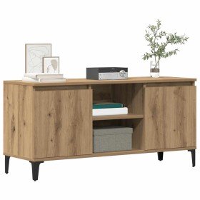 Mueble para TV madera de ingeniería roble artisan 102x35x50 cm en Muebles TV | Comprar online en Foro24