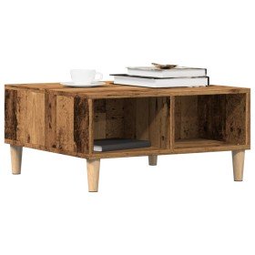 Mesa de centro madera de ingeniería envejecida 60x60x30 cm en Mesas de centro | Comprar online en Foro24