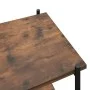 5-level black and dark wood shelf 80x40x163 cm by vidaXL, Bookcases and shelves - Ref: Foro24-336349, Price: 112,65 €, Discou...