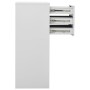 Büroschrank aus hellgrauem Stahl 90x40x102 cm von vidaXL, Schließfächer und Lagerschränke - Ref: Foro24-336406, Preis: 177,83...