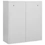 Light gray steel office cabinet 90x40x102 cm by vidaXL, Lockers and storage cabinets - Ref: Foro24-336406, Price: 174,87 €, D...