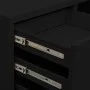 Black steel office cabinet 90x40x102 cm by vidaXL, Lockers and storage cabinets - Ref: Foro24-336407, Price: 185,74 €, Discou...