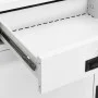 Büroschrank aus weißem Stahl, 90 x 40 x 102 cm von vidaXL, Schließfächer und Lagerschränke - Ref: Foro24-336409, Preis: 178,6...