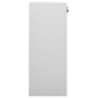 Armario de oficina de acero gris claro 90x40x102 cm de vidaXL, Taquillas y armarios de almacenamiento - Ref: Foro24-336410, P...