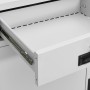 Armario de oficina de acero gris claro 90x40x102 cm de vidaXL, Taquillas y armarios de almacenamiento - Ref: Foro24-336410, P...
