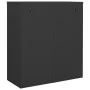 Anthracite grey steel office cabinet 90x40x102 cm by vidaXL, Lockers and storage cabinets - Ref: Foro24-336412, Price: 173,33...