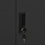 Anthracite grey steel office cabinet 90x40x102 cm by vidaXL, Lockers and storage cabinets - Ref: Foro24-336412, Price: 173,33...