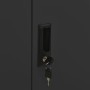 Büroschrank aus anthrazitgrauem Stahl 90x40x102 cm von vidaXL, Schließfächer und Lagerschränke - Ref: Foro24-336412, Preis: 1...