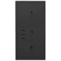 Anthrazitgrauer Büroschrank aus Stahl 90x40x180 cm von vidaXL, Schließfächer und Lagerschränke - Ref: Foro24-336416, Preis: 3...