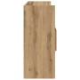 Aparador madera contrachapada roble artisian 105x30x70 cm