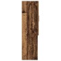 Armario de lavadora madera envejecida 70,5x25,5x90 cm