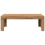 Mesa de centro madera de ingeniería roble artisan 102x50x35 cm