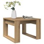 Mesa auxiliar de madera de ingeniería roble artisan 50x50x35 cm en Mesas de centro | Comprar online en Foro24