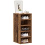 Mueble zapatero madera de ingeniería envejecida 32x35x70 cm