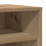 Mueble zapatero madera de ingeniería roble artisan 32x35x70 cm