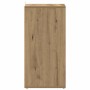 Muebles zapateros 2 uds madera roble artisan 32x35x70 cm