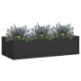 Anthracite gray steel office flower box 90x40x23 cm by vidaXL, Pots and planters - Ref: Foro24-336428, Price: 72,25 €, Discou...