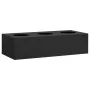 Anthracite gray steel office flower box 90x40x23 cm by vidaXL, Pots and planters - Ref: Foro24-336428, Price: 72,25 €, Discou...