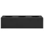 Anthracite gray steel office flower box 90x40x23 cm by vidaXL, Pots and planters - Ref: Foro24-336428, Price: 72,25 €, Discou...