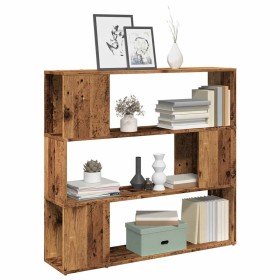 Estantería/divisor de espacios madera vieja 100x24x94 cm en Librerías y estanterías | Comprar online en Foro24
