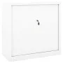 Wardrobe with white steel sliding door 90x40x90 cm by vidaXL, Lockers and storage cabinets - Ref: Foro24-336429, Price: 229,8...