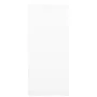 Wardrobe with white steel sliding door 90x40x90 cm by vidaXL, Lockers and storage cabinets - Ref: Foro24-336429, Price: 229,8...