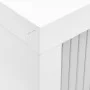 Armario con puerta corredera gris acero 90x40x90 cm de vidaXL, Taquillas y armarios de almacenamiento - Ref: Foro24-336430, P...