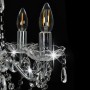 Runder Kronleuchter mit silbernen Kristallperlen 5xE14 von vidaXL, Lampen - Ref: Foro24-281601, Preis: 74,87 €, Rabatt: %