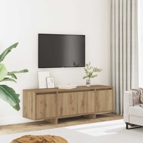 Mueble de TV madera de ingeniería roble artisan 120x30x40,5 cm