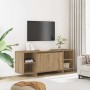 Mueble de TV madera de ingeniería roble artisan 130x35x50 cm