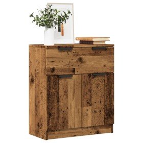 Aparador de madera de ingeniería envejecida 60x30x70 cm en Aparadores | Comprar online en Foro24