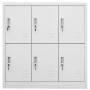 Light gray steel locker cabinet 90x45x92.5 cm by vidaXL, Lockers and storage cabinets - Ref: Foro24-336436, Price: 181,29 €, ...