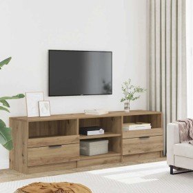 Mueble de TV madera de ingeniería roble artisan 150x33,5x45 cm en Muebles TV | Comprar online en Foro24