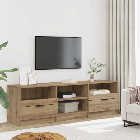 Mueble de TV madera de ingeniería roble artisan 150x33,5x45 cm