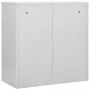 Light gray and red steel locker cabinet 90x45x92.5 cm by vidaXL, Lockers and storage cabinets - Ref: Foro24-336438, Price: 14...