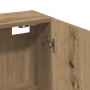 Armario de baño de pared roble artisan 32x20x67 cm