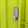 Light gray and green steel locker cabinet 90x45x92.5 cm by vidaXL, Lockers and storage cabinets - Ref: Foro24-336443, Price: ...