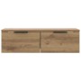 Armario de pared madera de ingeniería roble artisan 68x30x20 cm