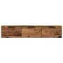 Armario de pared madera contrachapada madera vieja 102x30x20 cm