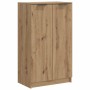 Mueble zapatero madera ingeniería roble artisian 59x35x100,5 cm