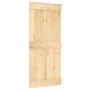 Schiebetür mit massiven Kiefernhölzern und Beschlägen, 90x210 cm. von vidaXL, Türen - Ref: Foro24-3203067, Preis: 192,40 €, R...