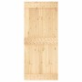 Schiebetür mit massiven Kiefernhölzern und Beschlägen, 90x210 cm. von vidaXL, Türen - Ref: Foro24-3203067, Preis: 183,94 €, R...