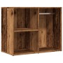 Mueble de vestidor madera de ingeniería madera vieja 80x40x65cm