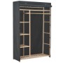 Grauer Stoffschrank 110x40x170 cm von vidaXL, Kleiderschränke - Ref: Foro24-248189, Preis: 129,28 €, Rabatt: %
