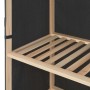 Grauer Stoffschrank 110x40x170 cm von vidaXL, Kleiderschränke - Ref: Foro24-248189, Preis: 129,28 €, Rabatt: %