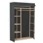 Grauer Stoffschrank 110x40x170 cm von vidaXL, Kleiderschränke - Ref: Foro24-248189, Preis: 136,62 €, Rabatt: %