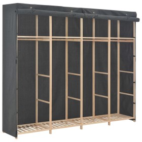 Armario de tela gris 200x40x170 cm by vidaXL, Wardrobes - Ref: Foro24-248201, Price: 172,06 €, Discount: %