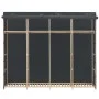 Armario de tela gris 200x40x170 cm by vidaXL, Wardrobes - Ref: Foro24-248201, Price: 185,64 €, Discount: %