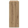 Armario colgante de pared roble artesanal 69,5x34x90 cm